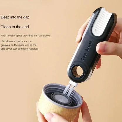 3 in 1 Tiny Bottle Cup Lid Detail Brush